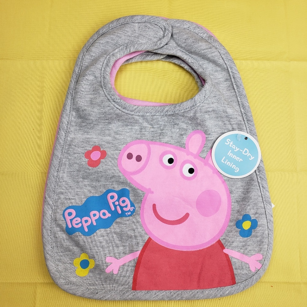 Peppa Pig- 3-Pack Toddler Bib - Picture 3 of 3